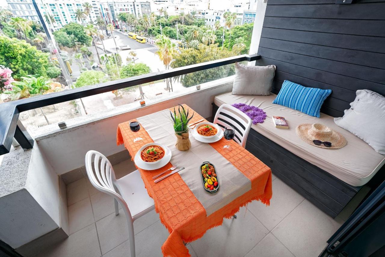 Estudio Con Terraza Vista Mar لاس بالماس دي غران كاناريا المظهر الخارجي الصورة