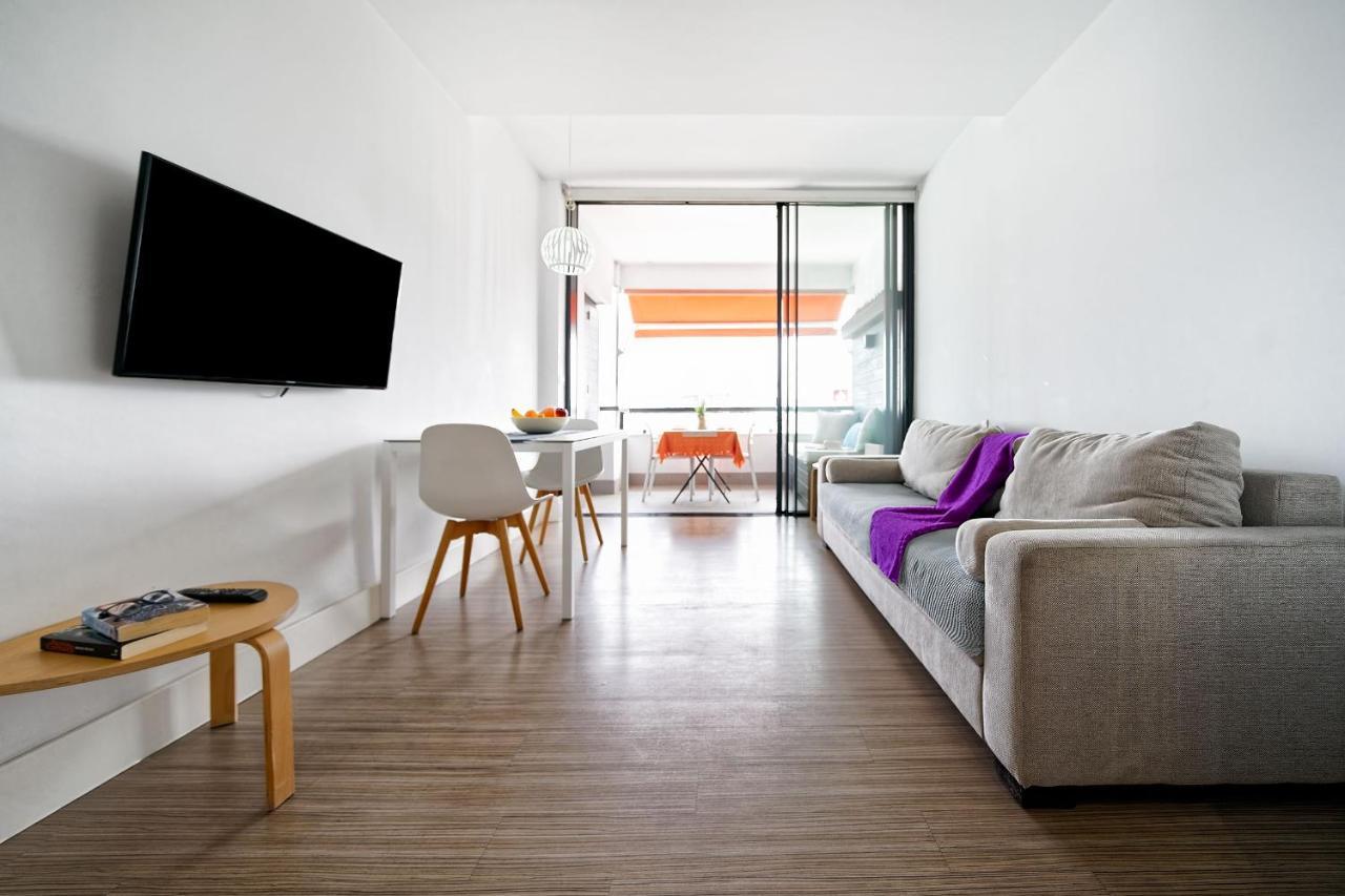 Estudio Con Terraza Vista Mar لاس بالماس دي غران كاناريا المظهر الخارجي الصورة