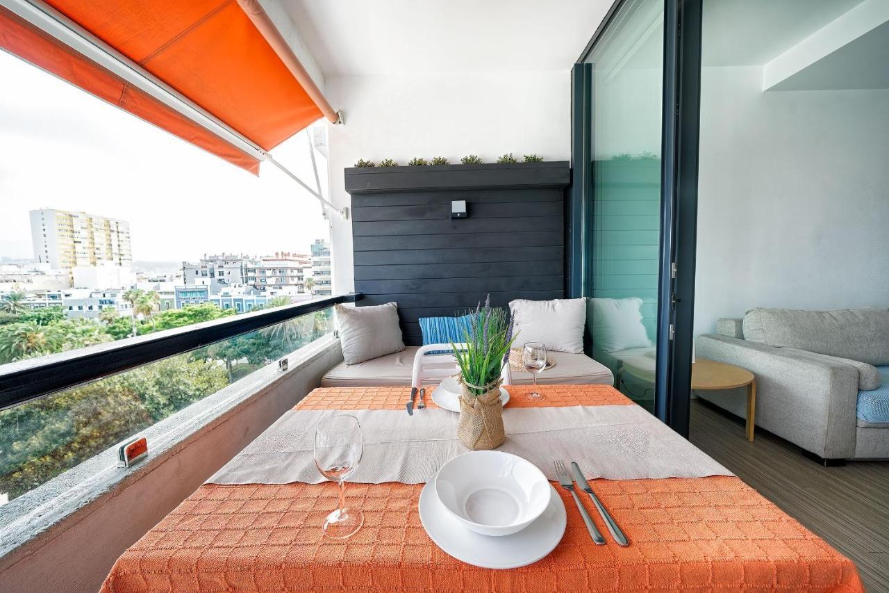 Estudio Con Terraza Vista Mar لاس بالماس دي غران كاناريا المظهر الخارجي الصورة