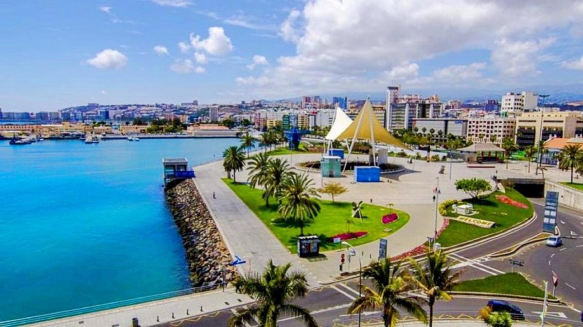 Estudio Con Terraza Vista Mar لاس بالماس دي غران كاناريا المظهر الخارجي الصورة