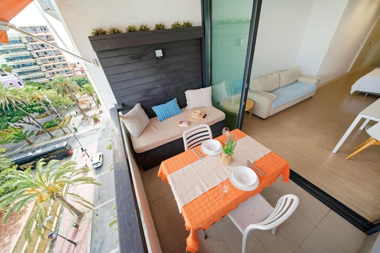 Estudio Con Terraza Vista Mar لاس بالماس دي غران كاناريا المظهر الخارجي الصورة