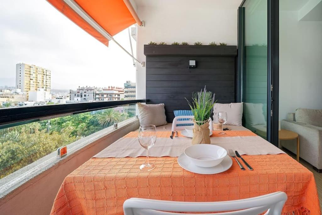 Estudio Con Terraza Vista Mar لاس بالماس دي غران كاناريا المظهر الخارجي الصورة