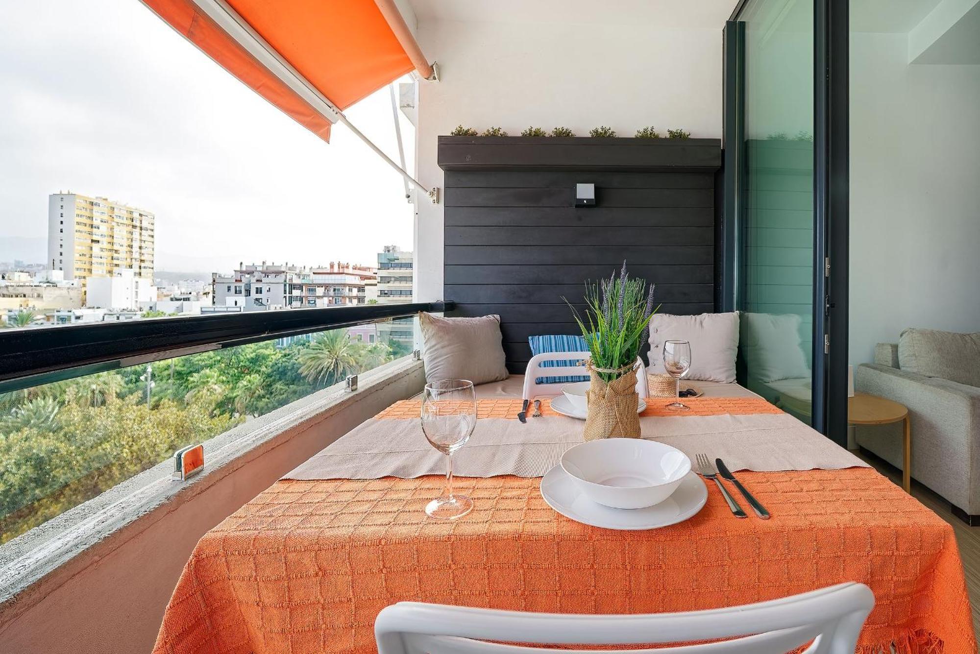 Estudio Con Terraza Vista Mar لاس بالماس دي غران كاناريا المظهر الخارجي الصورة